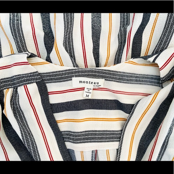 Striped Cream Top - Picture 8 of 8